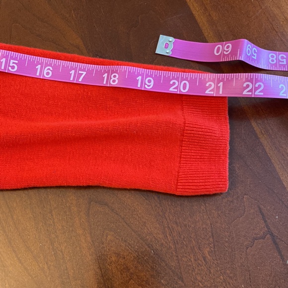 Talbots red lightweight sweater - Picture 9 of 11